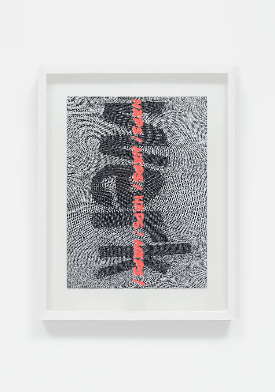 Ryan Gerald Nelson, The imperative to self preserve, Silkscreen print on archival paper